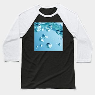 Bubbles in Ocean Baseball T-Shirt